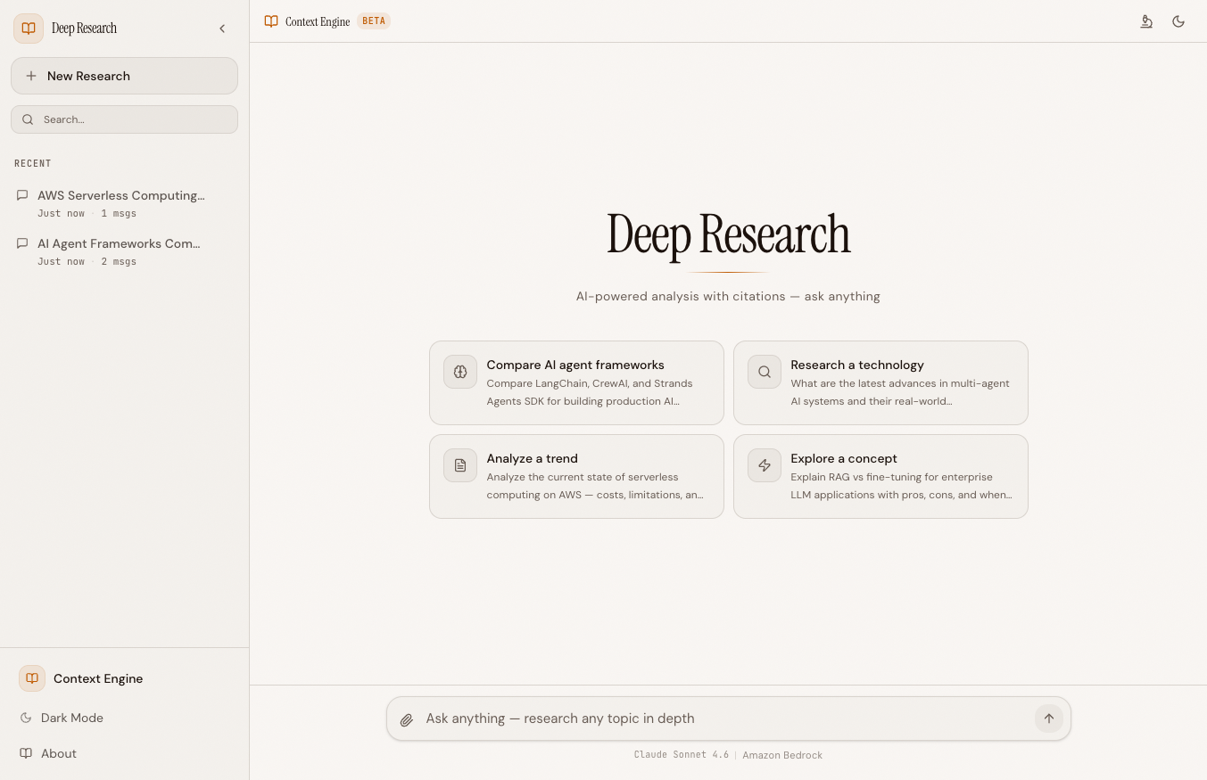 Context Engine Landing