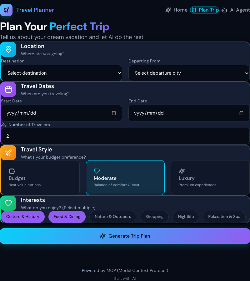 Form Planner